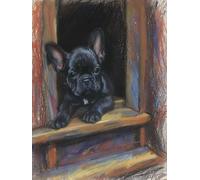 Dimond Art for Adults Dog 5D Diamond Painting Kits for Adults French Bulldog, DIY Gem Art Full Square Drill Crystal Creations Dimonds Cross Stitch, Home Wall Decor, Gifts for Women 20x28in 8-B388