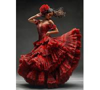 Dimond Art for Adults Woman 5D Diamond Painting Kits for Adults Dance, DIY Gem Art Full Square Drill Crystal Dimonds Embroidery Cross Stitch Kits, Home Wall Decor, Gifts for Women 30x40cm U-3X96