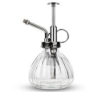 DIMONO® Glass Plant Mister - Vintage Spray Bottle with Brass-Look Pump, 200 ml