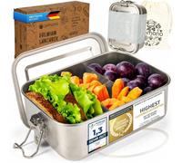 Dimono® Stainless Steel Lunch Box 850 ml - Leak-Proof with Compartments