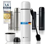 DIMONO® Thermos Flask 1000 ml - Double-Walled Vacuum Insulated with Mug