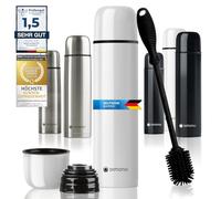 Dimono® Thermos Flask 500 ml, Double-Walled Vacuum Bottle & Mug