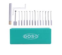 Dimple Lock Pick Set, Door Kaba Lock Double-end Open Tool for Beginner and Locksmith (GOSO)