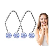 Dimple Makers - 2 Face Exercises, Smiling Dimple Device Compact Training Tool with Adjustable Fit | Cosmetic Aid for Facial Contour Enhancement, the