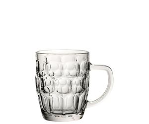 Dimple Tankard Glassware Clear Drinking Serving Tableware 20Oz (57Cl) Pack Of 24