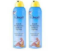 Dimples Hair Removal Spray Foam Lemon Fragrance, 200 ml (Pack of 2)