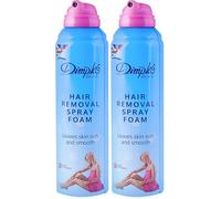Dimples Hair Removal Spray Foam Rose Fragrance - 200 ml (Pack of 2)
