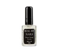 Dimples Seal My Nails Nail Strengthener | Strengthening Nail Treatment For Weak Nails | With Calcium | Base & Top Coat | 15Ml