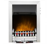 Dimplex Balmoral Ecolite Chrome Optiflame Electric Inset Fire