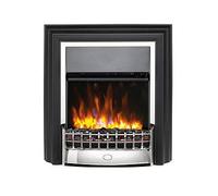 Dimplex Cheriton Deluxe Chrome Optiflame Freestanding Fire One Colour