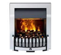 DIMPLEX Danville CHROME Optimyst Inset Electric Fire 2KW HEATER REMOTE MODERN
