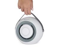Dimplex DDF390 Desk Friend PTC Ceramic Fan Heater With Magnetic Handwarmer and Leatherette Carry Handle - White
