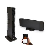 Dimplex DXDC22 ThermaFlex 2-in-1 Baseboard & Tower Fan Heater - Portable Electric Convector Heater with Adjustable Thermostat, Tip-Over Protection, Fan Only & Fast Warm-Up - Black