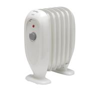 Dimplex Eco Chico Mini Oil Free Portables Radiator Heater, 700W, Plug In | Rapid, responsive compact spot heater, flat-to-wall freestanding base, dial temp wheel, easy setup