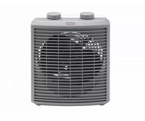 Dimplex Essentials Upright Fan Heater 2kW Black/Grey DEUF2N Safety Tilt Switch-N