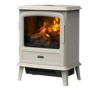 Dimplex Evandale 2000W Matt Pebble Cast Iron Effect Electric Stove (H)580mm (W)440mm