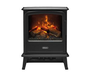 DIMPLEX Evandale EVN20 Optimyst Electric Stove Fireplace - Matte Black, Black