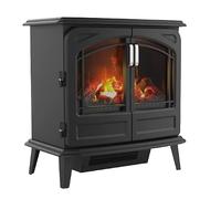 Dimplex Fortrose Large Optimyst Water Vapour Electric Stove | Realistic 3D water vapour flame effect, log fuel bed, 1000W/2000W settings, thermostat, remote