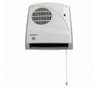 Dimplex Fx20Ve Wall Mounted Downflow Fan Heater With Pullcord & Runback Timer - 2Kw