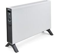 Dimplex HeatLite Convector Heater, 2kW Electric Portable Heater with 3 Heat Settings, Adjustable Thermostat, Silent Operation & Safety Features - Ideal for Rooms up to 20m² - White