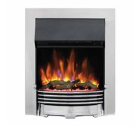 Dimplex Helmsdale 2KW Optiflame Electric Inset Fire - Chrome