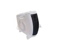 Dimplex LIQI Flat Freestanding 2KW Upright Electric Fan Heater in White Dimplex White