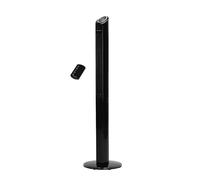 Dimplex DXMBCF Mont Blanc Cooling Fan, Desktop or Floor Standing Tower Fan, Quiet Air Cooler, Tall Compact Column Unit for Home or Office, with LED Display, Timer & Remote Control - Black