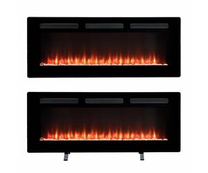 Dimplex Sierra 48in 1.6kW Electric Media Wall Fire