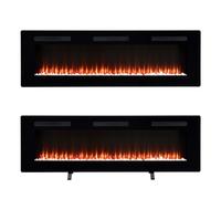 Dimplex Sierra 60in 1.6kW Electric Media Wall Fire