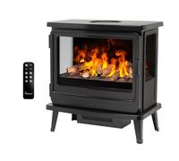 Dimplex Smithfield Large 3-sided Optimyst Water Vapour Electric Stove | Realistic 3D water vapour flame effect, log fuel bed, 1000W/2000W settings, thermostat, remote