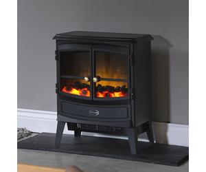 Dimplex Springborne Optiflame 2kW Electric Freestanding Stove Heater Black Fire