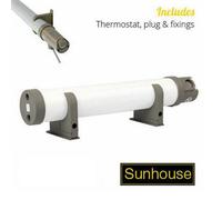 Sunhouse (Dimplex Group) SHTTH2 Tubular Heater, 80 W, Multi-Colour