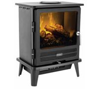 Dimplex Willowbrook Opti-Myst Electric Stove - Black Freestanding Stove With Realistic Flame And Adjustable Heat