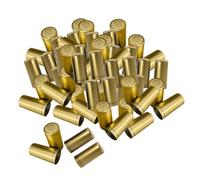 DimyFew 100 Pieces Heat Shrink Wine Bottle with Tear Tabs, Decorative Wine Seals, Top Covers for DIY Wine Making, Wine Cellars, And Home Kitch, Gold
