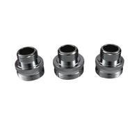 DimyFew 3-Piece Swivel Ball Adapter Shower Head Adapter Converter, Rustproof Heavy-Duty Shower Fitting Ball Joint to 1/2 Inch