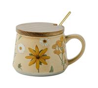 DimyFew Ceramic Coffee Mug 360ml with Non-Slip Handle Household Cup Kitchen Utensils Wedding Gift, Style B