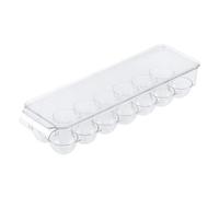 DimyFew Egg Holder Hold 14 Eggs Space Saving Rack for Countertop Refrigerator Pantry