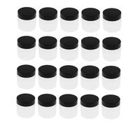 DimyFew Empty Pet Jar with Lid Wide Mouth Storage Bottle Slime Cosmetics Container for Candy, 20pcs 50ml