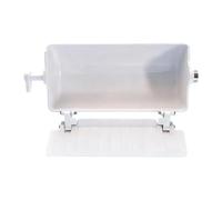 DimyFew Ice Maker Replacement Rotating Tray Bin Basket Storage Ice Tray Ice Bin Accessory PP Material for Low Temperature Reliability with Quick Install Assem, 12A
