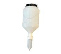 DimyFew Sauce Dispenser Condiment Squeeze Bottle,Hanging,3L,Leakproof,Ketchup Bottle,for Commercial Kitchens,Condiments,Syrup Mayo