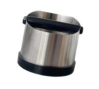 DimyFew Stainless Steel Coffee Knock Box Grind Waste Bin Espresso Machine Accessory for Coffee Shop, Flat mouth