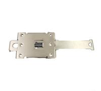DIN 35mm Solid State Relay Mounting Bracket Aluminum Alloy Guide Rail Buckle for C45 Rail Fixed Power Switch Industrial Electronic Adapter Silver 140.5mm(Silver)