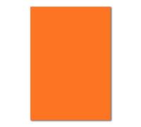 DIN A4 Card Sheet Plano Sheet 240 g/m2 FarbenFroh 25 Bogen 11-orange