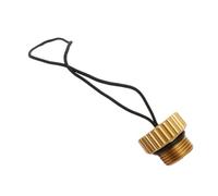 DIN DUST CAPE FOR DIN VALVES - Protective Cover with Cable, Threaded Cap for Immersion Cylinder, Protects the Valves of the Underwater Tank from Dust and Dirt