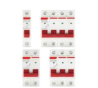 Din Rail 1P 2P 3P 4P 40A 63A 100A 125A Knife Main Switch Isolating Switch for Home Industrial Use Circuit Breaker AC 230V 400V(4P,100A)