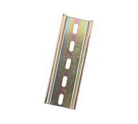 DIN Rail 1pc 35mm Iron Slotted Din Rail For Circuit Breaker Mounting C45 Guide Terminal Connector Installation Track Length 8.5-38cm(Length 15CM)