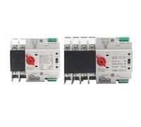Din Rail 2P 3P 4P ATS Dual Power Automatic Transfer Switch Selector Switches Uninterrupted Power Generator 32A 50A 63A 80A 100A NWPNLXEA(100A,2P_220V-230V)
