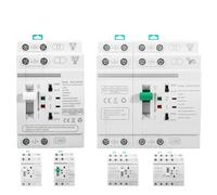 Din Rail 2P/4P ATS Dual Power Automatic Transfer Switch Electrical Selector Switches Uninterrupted Power 40A/63A Generator(4p 63A Generator)