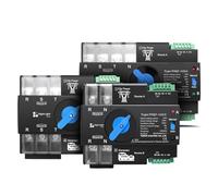 Din Rail 3 Phase 110V 2P3P4P 63A 100A 125A Dual Power Automatic Transfer Electrical Selector Switch Uninterrupted TOQ7(3P L N 110V-120V,100A)