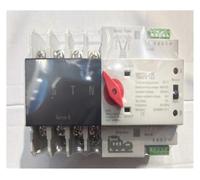 Din Rail 4P ATS Dual Power Automatic Transfer Switch Electrical Selector Switches Uninterrupted Power 100A BIANMTSW(Generator Type,4P 125A 400V)
